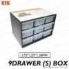 KTK 9 Drawer Box S
