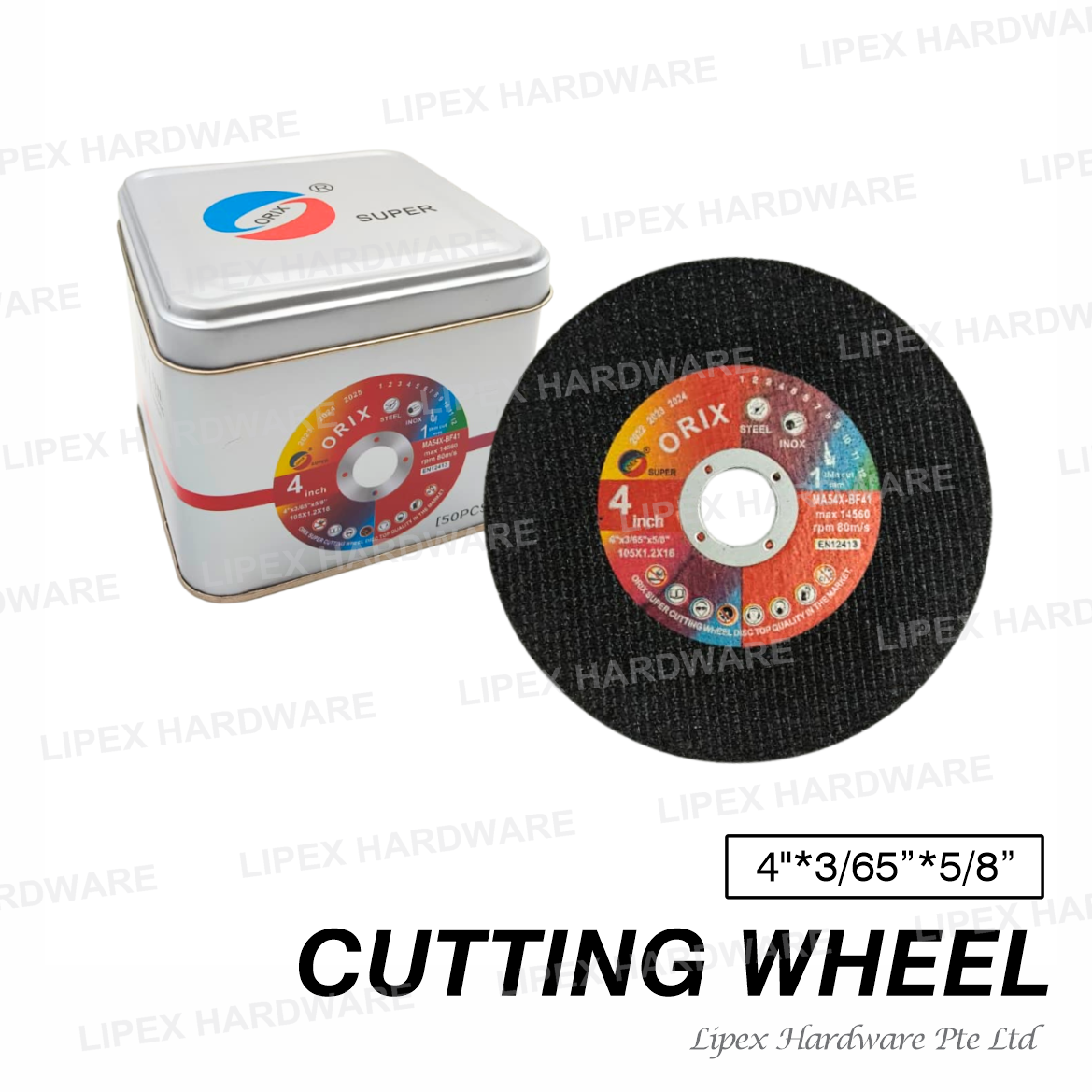 4"*3/65”*5/8” ORIX Cutting Wheel